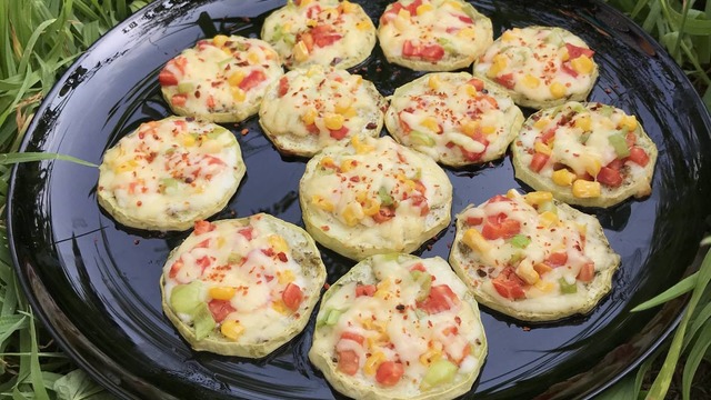 İstediğiniz Öğünlere: Kabak Pizza