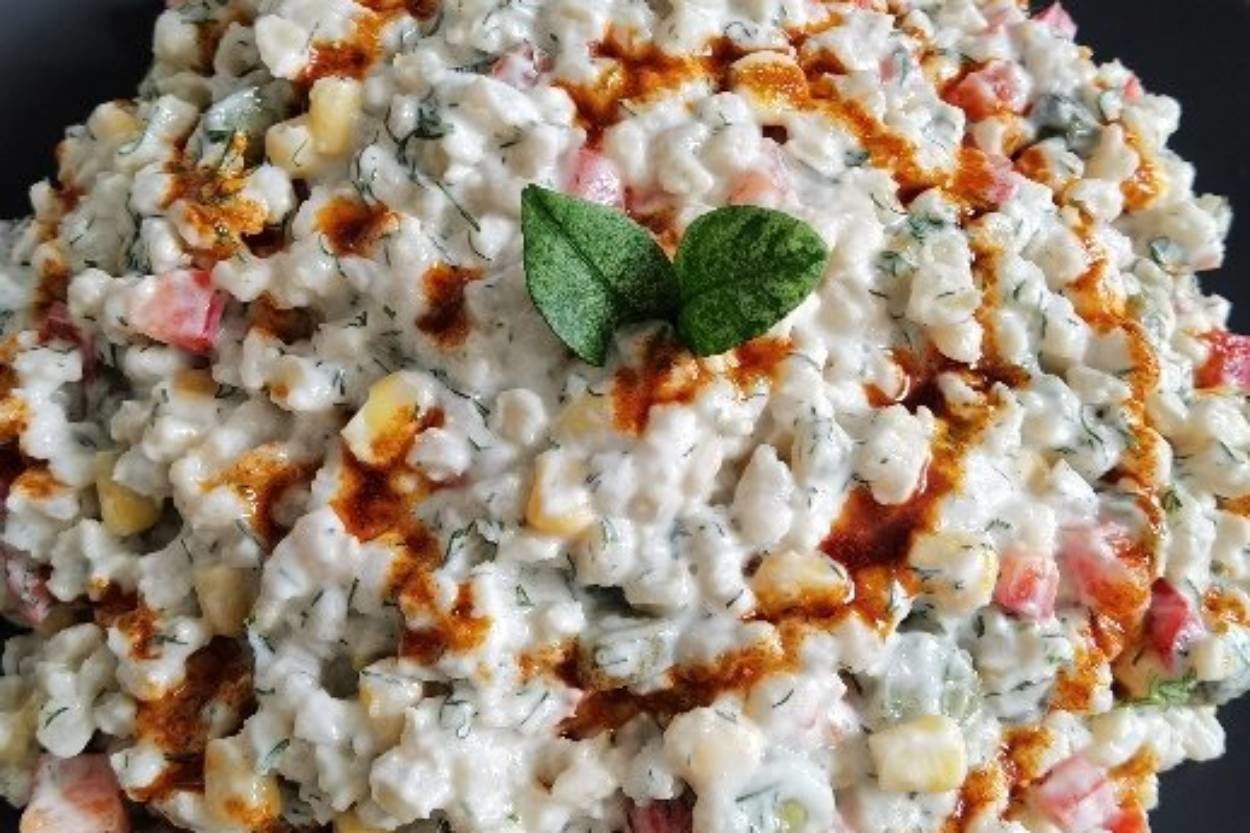 Yaza Özgü: Yoğurtlu Buğday Salatası
