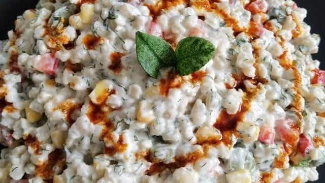 Yaza Özgü: Yoğurtlu Buğday Salatası