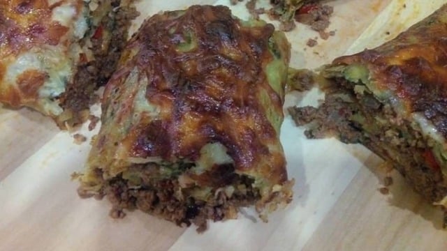 Patatesli Her Şeyi Sevenlere: Kıymalı Patates Rulo