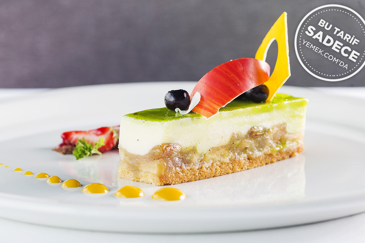 Ouzo Roof Restaurant'tan: Yeşil Elma Mousse