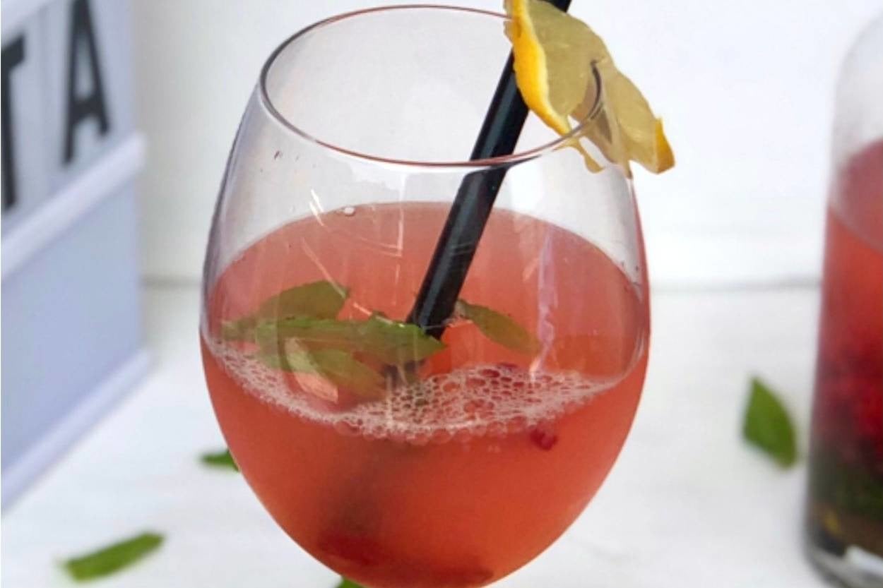 Serinletmesi Şahane: Frambuazlı Limonata