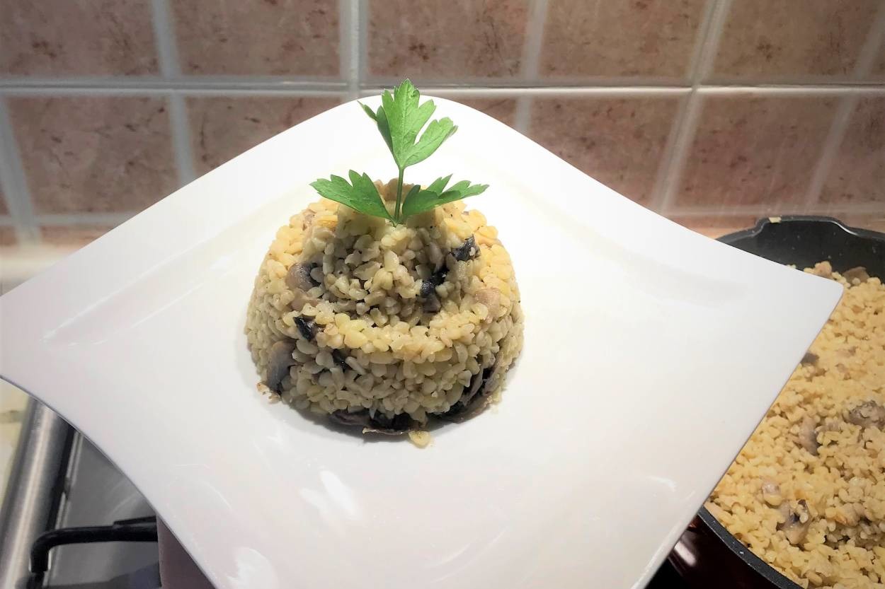 Tadına Doyulmayan: Mantarlı Bulgur Pilavı