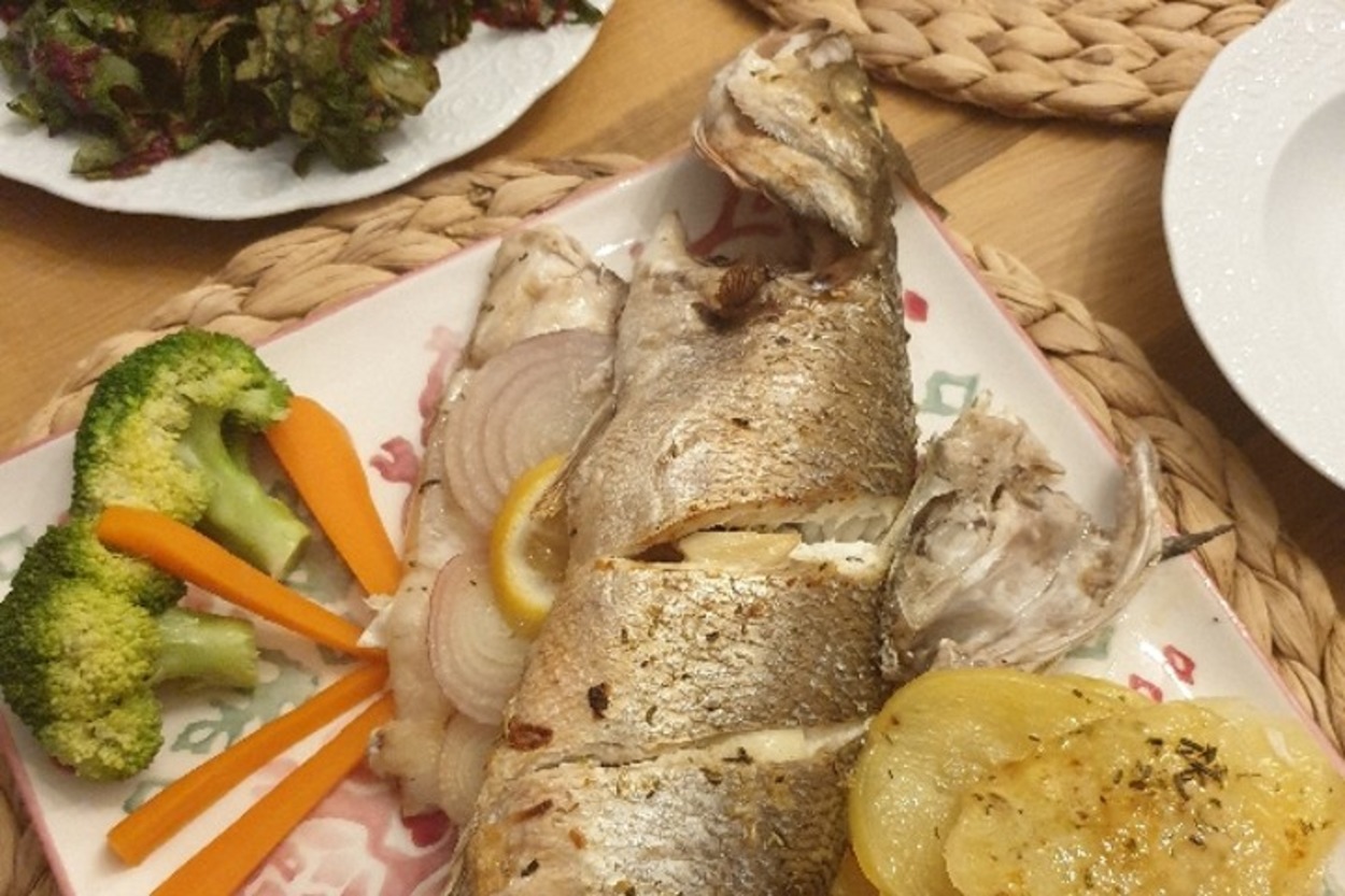 Tam Zamanı: Fırında Levrek