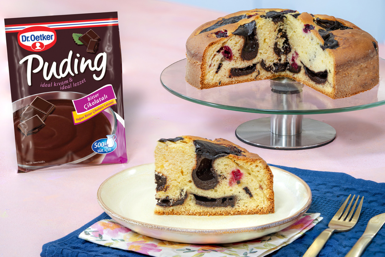 İçi Lezzet Dolu: Puding Keki