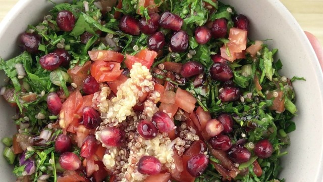 Vegan Beslenenlere Birebir: Kinoalı Tabule
