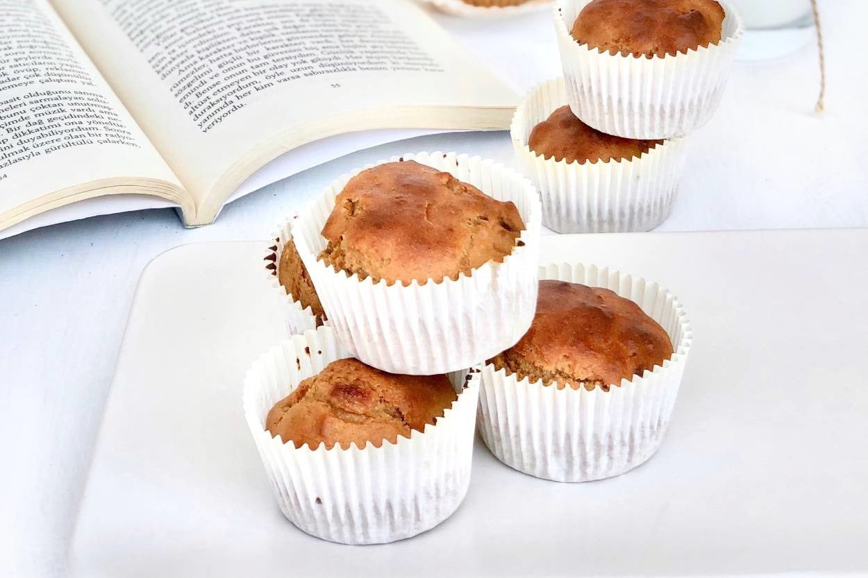 Damaklara Şölen: Kuru Meyveli Muffin