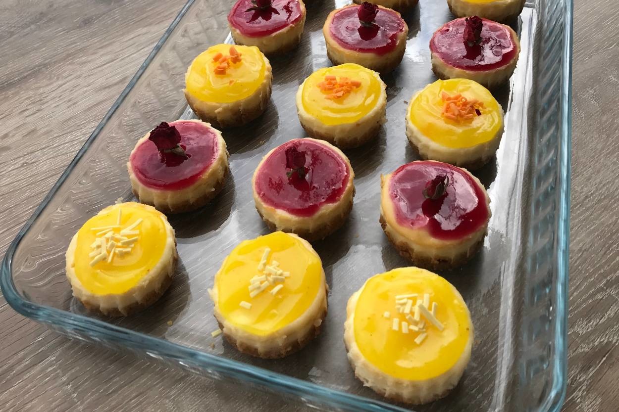 İştah Açan Görünümüyle: Porsiyonluk Mini Cheesecake