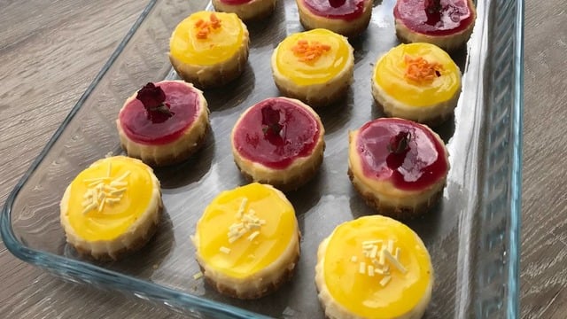 İştah Açan Görünümüyle: Porsiyonluk Mini Cheesecake