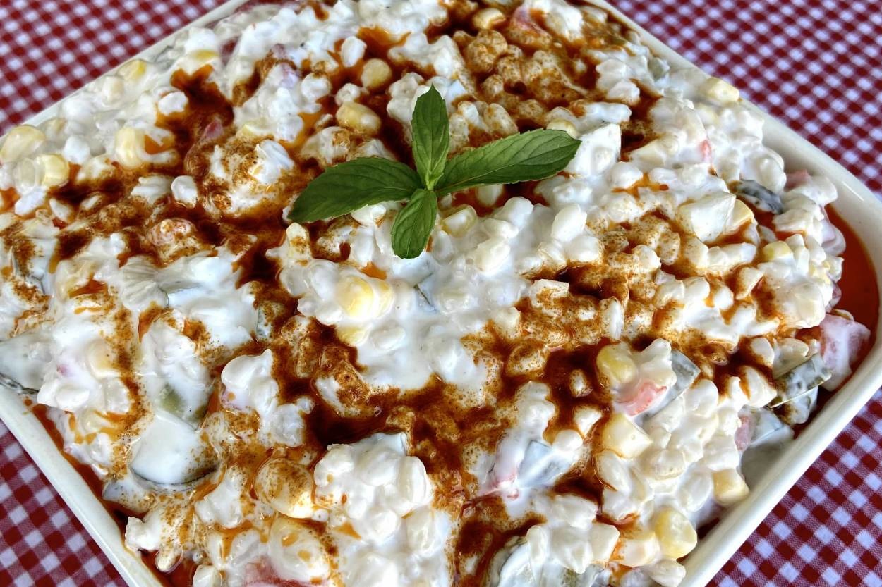 Kaşık Kaşık Yedirten: Yoğurtlu Buğday Salatası