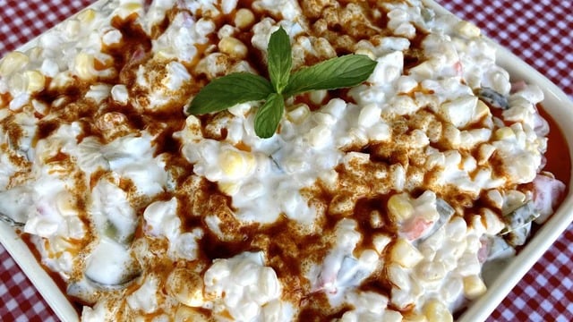 Kaşık Kaşık Yedirten: Yoğurtlu Buğday Salatası