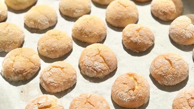 Nefis Kokusu ve Tadıyla: Limonlu Çatlak Kurabiye
