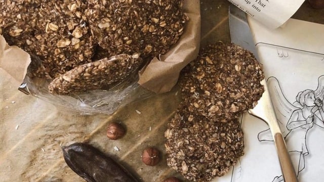 Kahve Yanına: Muzlu Fit Kurabiye