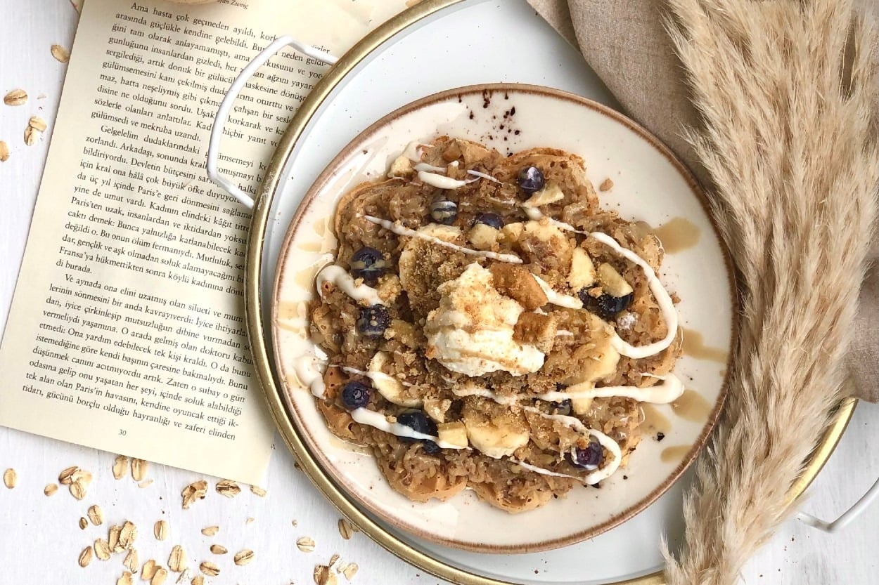 Aslı Gibi: Elmalı Turta Waffle