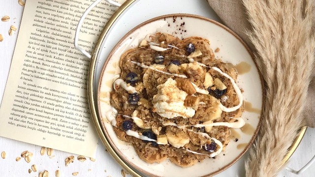 Aslı Gibi: Elmalı Turta Waffle