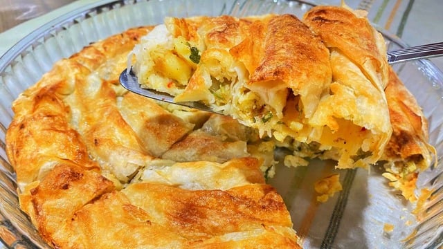 Dışı Kıtır İçi Yumuşak: Yufkadan Patatesli Börek