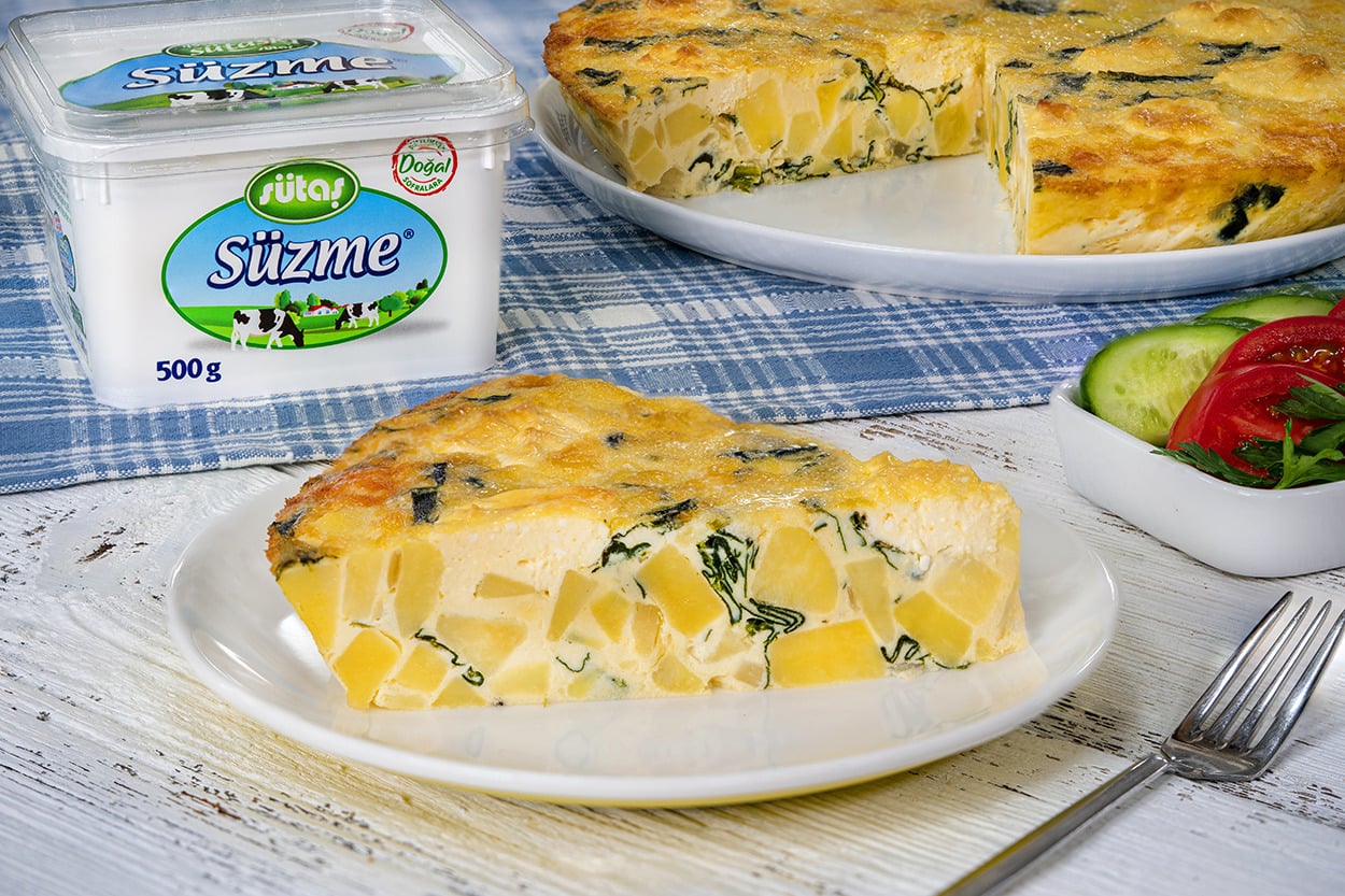 En Doyurucu Öğün: Süzmeli Patates Omleti