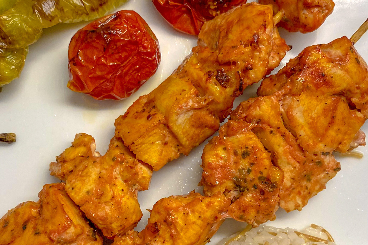 Mangal Tadında: Marine Tavuk Şiş
