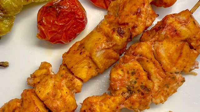 Mangal Tadında: Marine Tavuk Şiş
