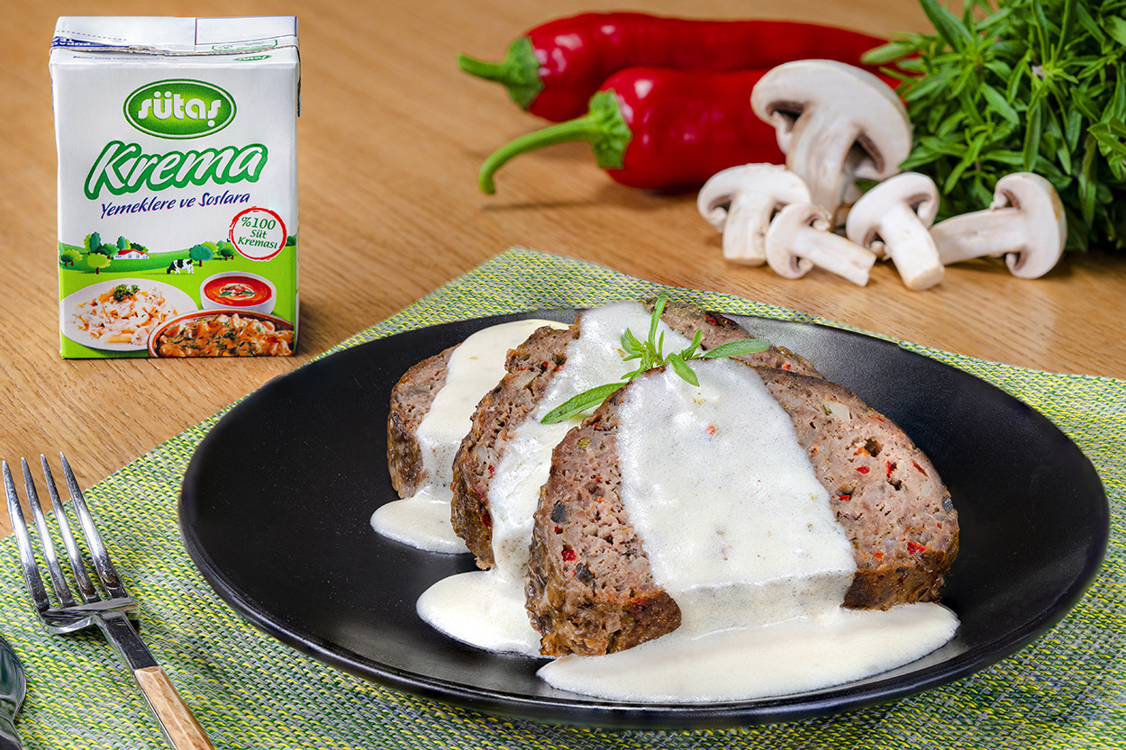 Farklı Bir Lezzet: Krema Soslu Mantarlı Köfte