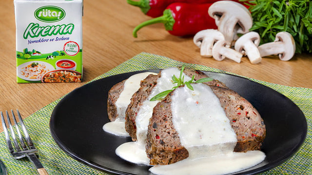 Farklı Bir Lezzet: Krema Soslu Mantarlı Köfte
