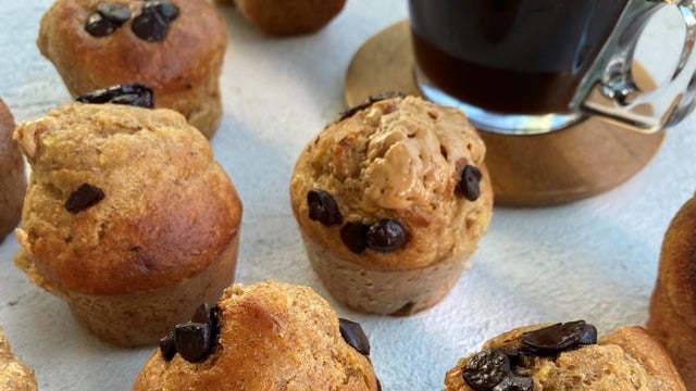 5 Dakikada Hazır: Fıstık Ezmesi Dolgulu Fit Muffin