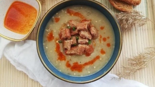 Farklı Çorba Arayanlara: Köz Patlıcan Çorbası