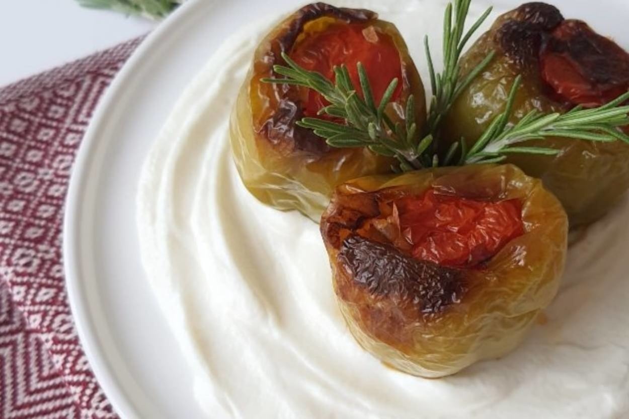 Şahane Görünümlü: Fırında Zeytinyağlı Dolma