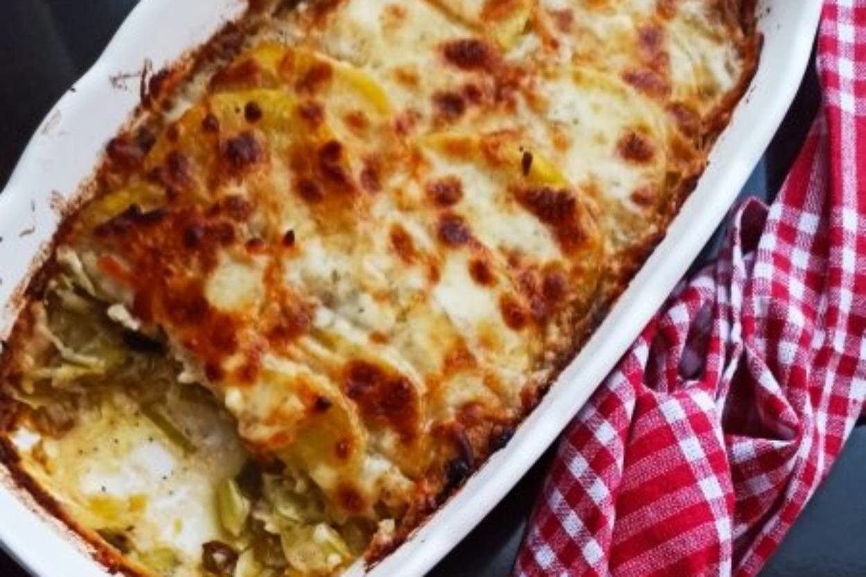 Pırasayı Sevdiren: Pırasalı Patates Graten
