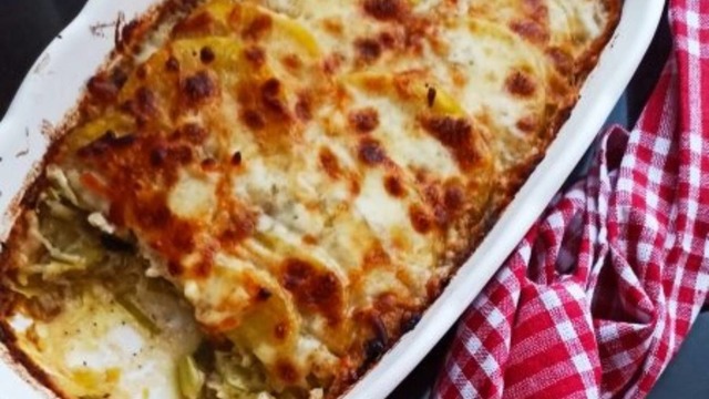 Pırasayı Sevdiren: Pırasalı Patates Graten