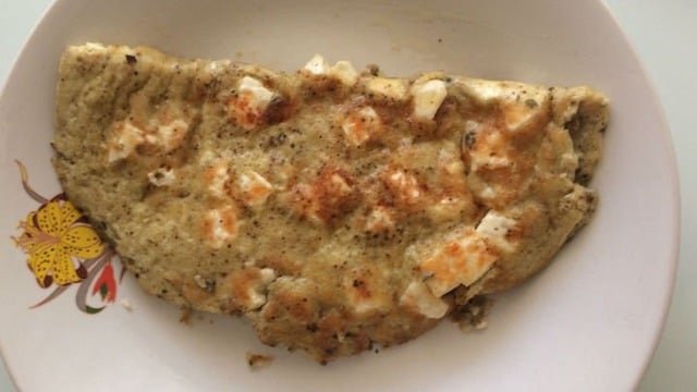 Bol Proteinli: Beyaz Peynirli Omlet