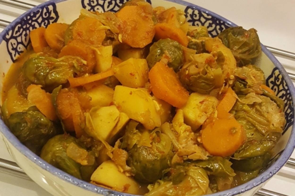 Oldukça Doyurucu: Zeytinyağlı Brüksel Lahanası