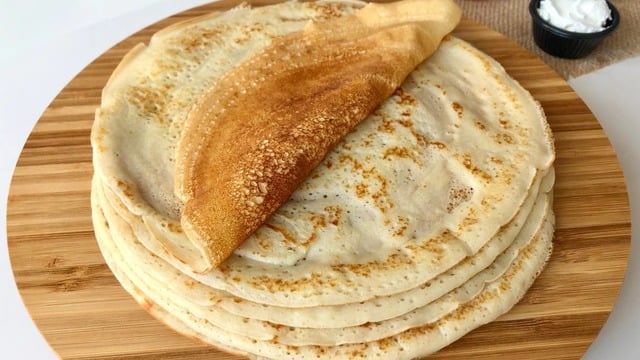 Kahvaltı Sofralarına: Mayalı Krep