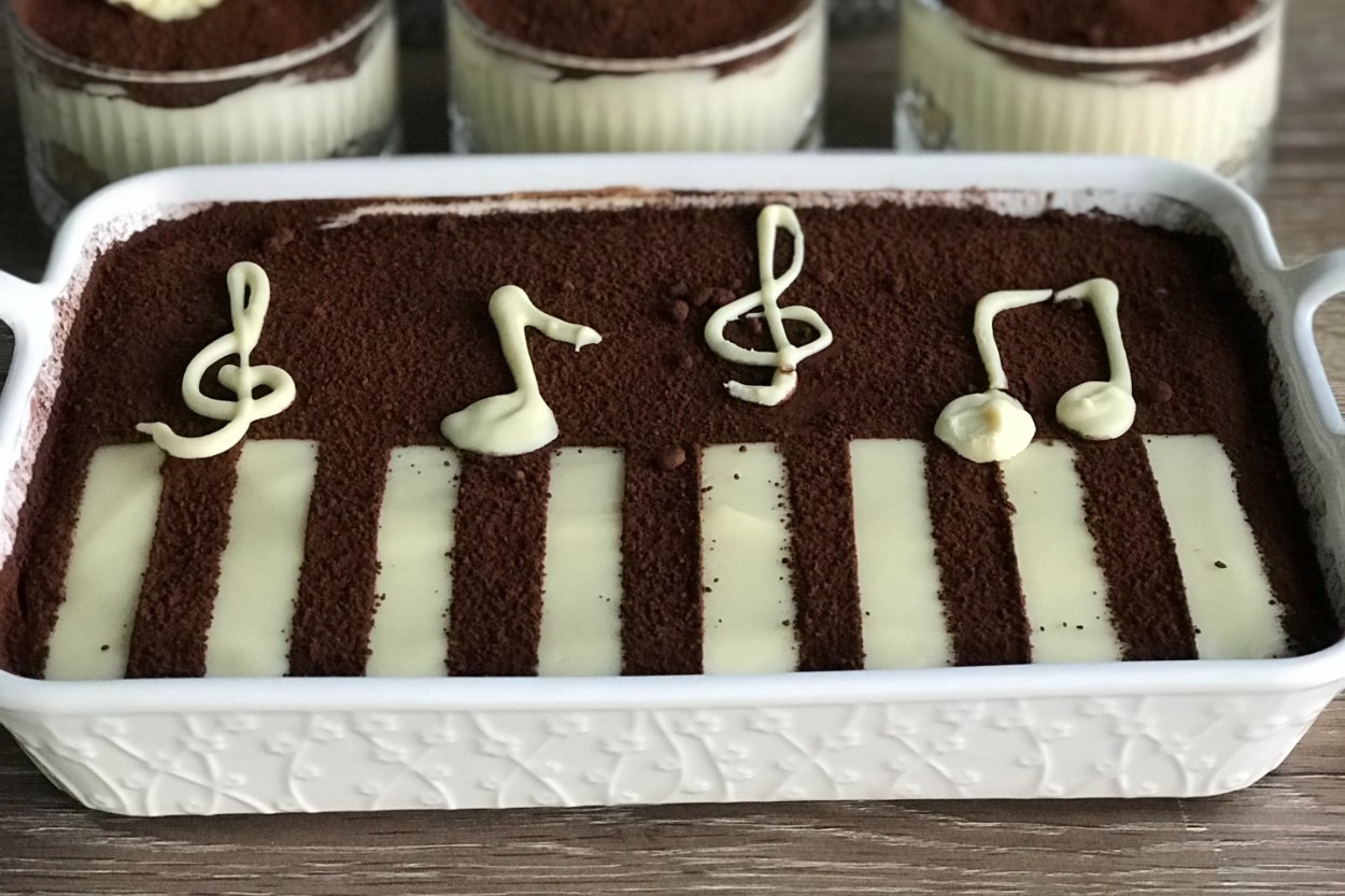 En Hafif ve En Lezzetli Tiramisu: Piyano Tiramisu