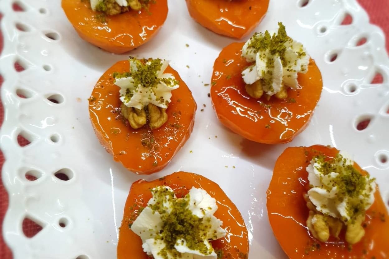 En Doğal Haliyle: Kaymaklı Ayva Tatlısı