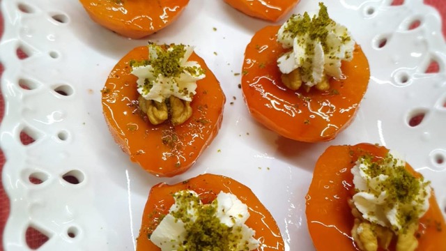 En Doğal Haliyle: Kaymaklı Ayva Tatlısı