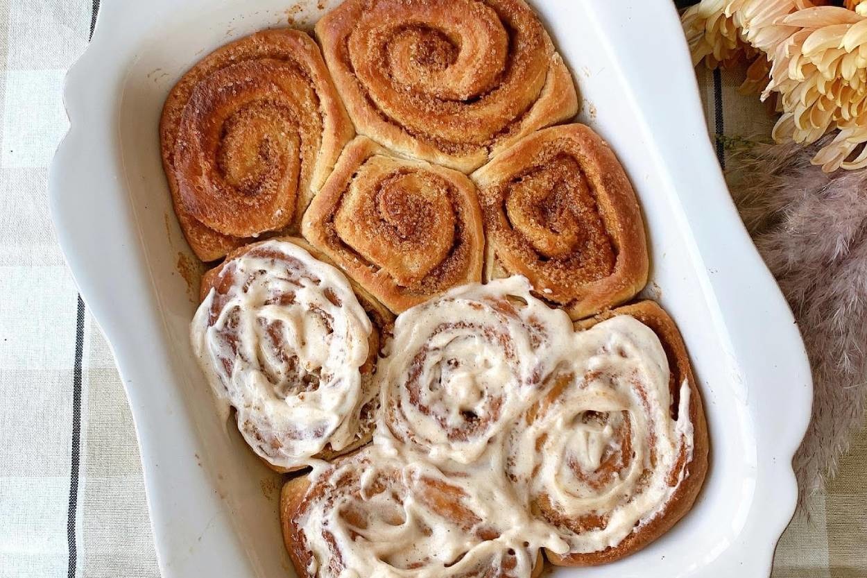Bulut Gibi Dokusuyla: Cinnamon Rolls