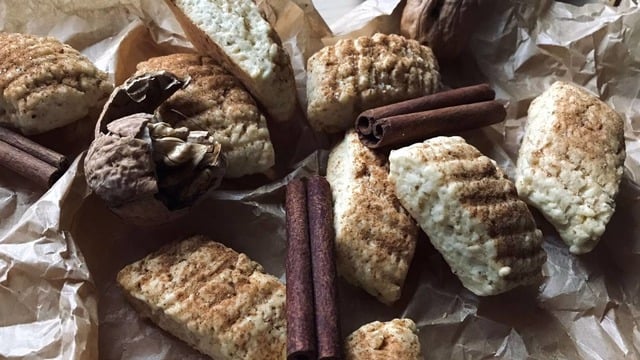 Tadı Eskimeyen: Tarçınlı Cevizli Kurabiye