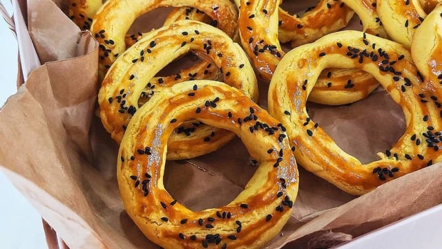Tuzlu Kurabiye Sevenlere: Kıyır Kandil Simidi