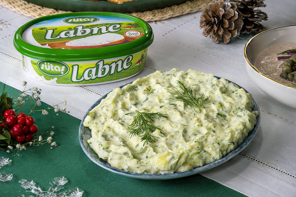 Sofraya Çok Yakışacak: Labneli Patatesli Cacık