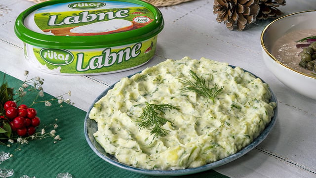 Sofraya Çok Yakışacak: Labneli Patatesli Cacık