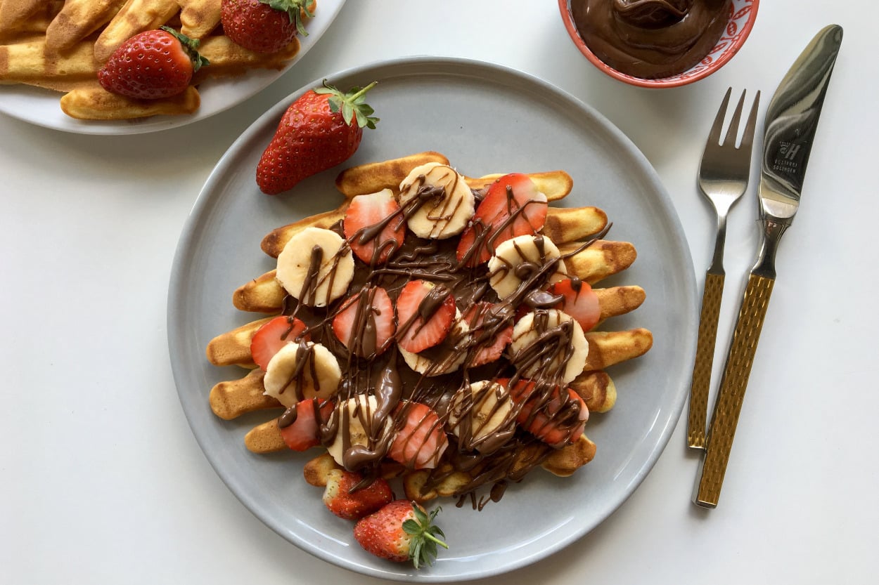 İşte Bu Kadar Kolay: Tost Makinesinde Waffle