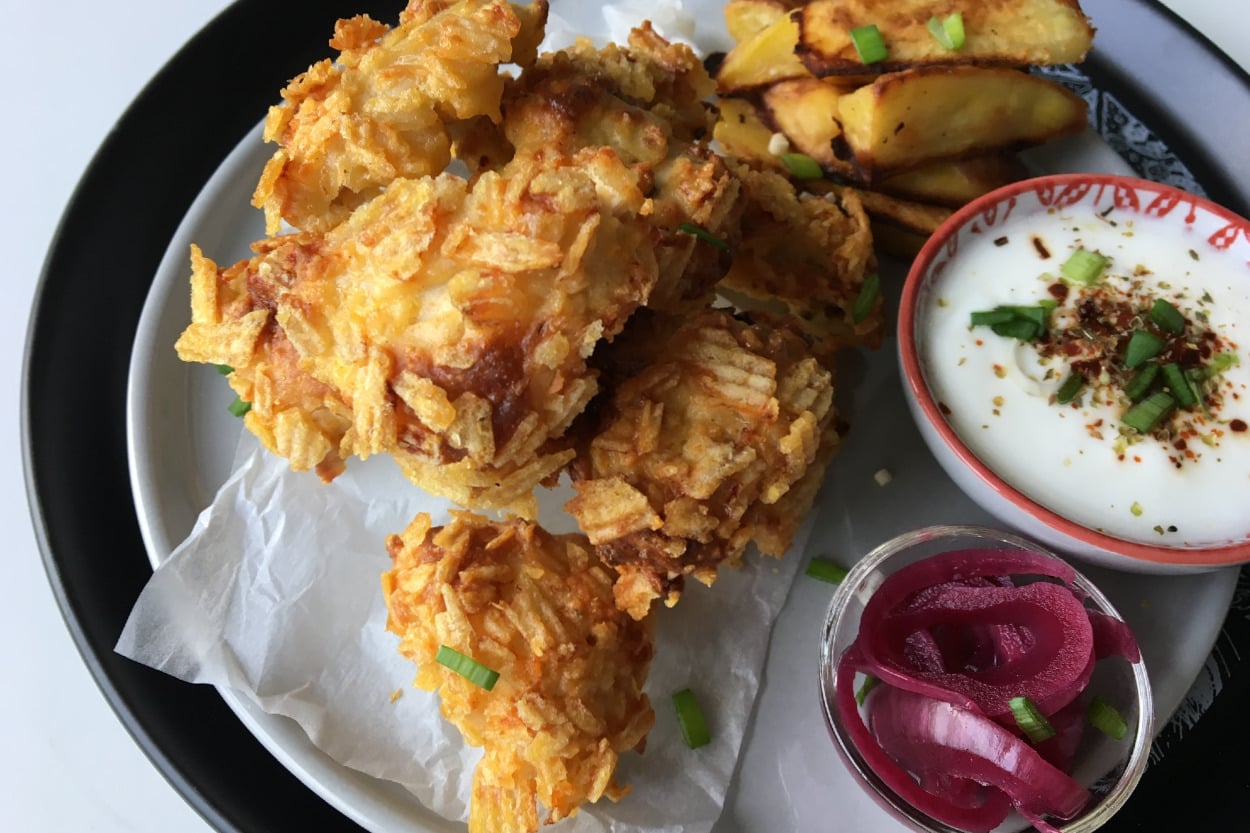Böylesi Daha Hafif: Fırında Çıtır Tavuk ve Patates