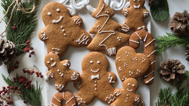 Gingerbread Olarak da Bilinir: Zencefilli Tarçınlı Kurabiye