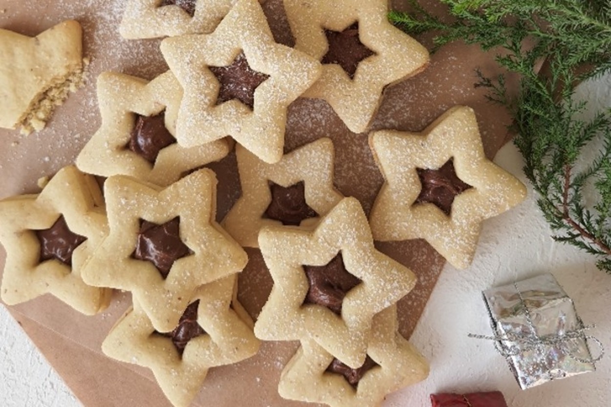 Bu Kez Çikolatalı: Linzer Kurabiye