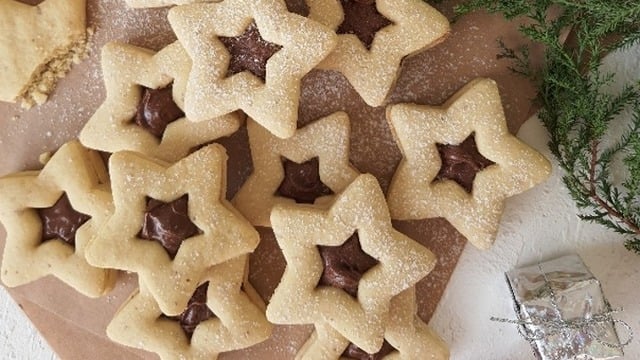 Bu Kez Çikolatalı: Linzer Kurabiye