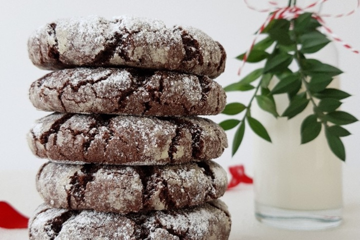 Brownie Tadında: Crinkle Cookie