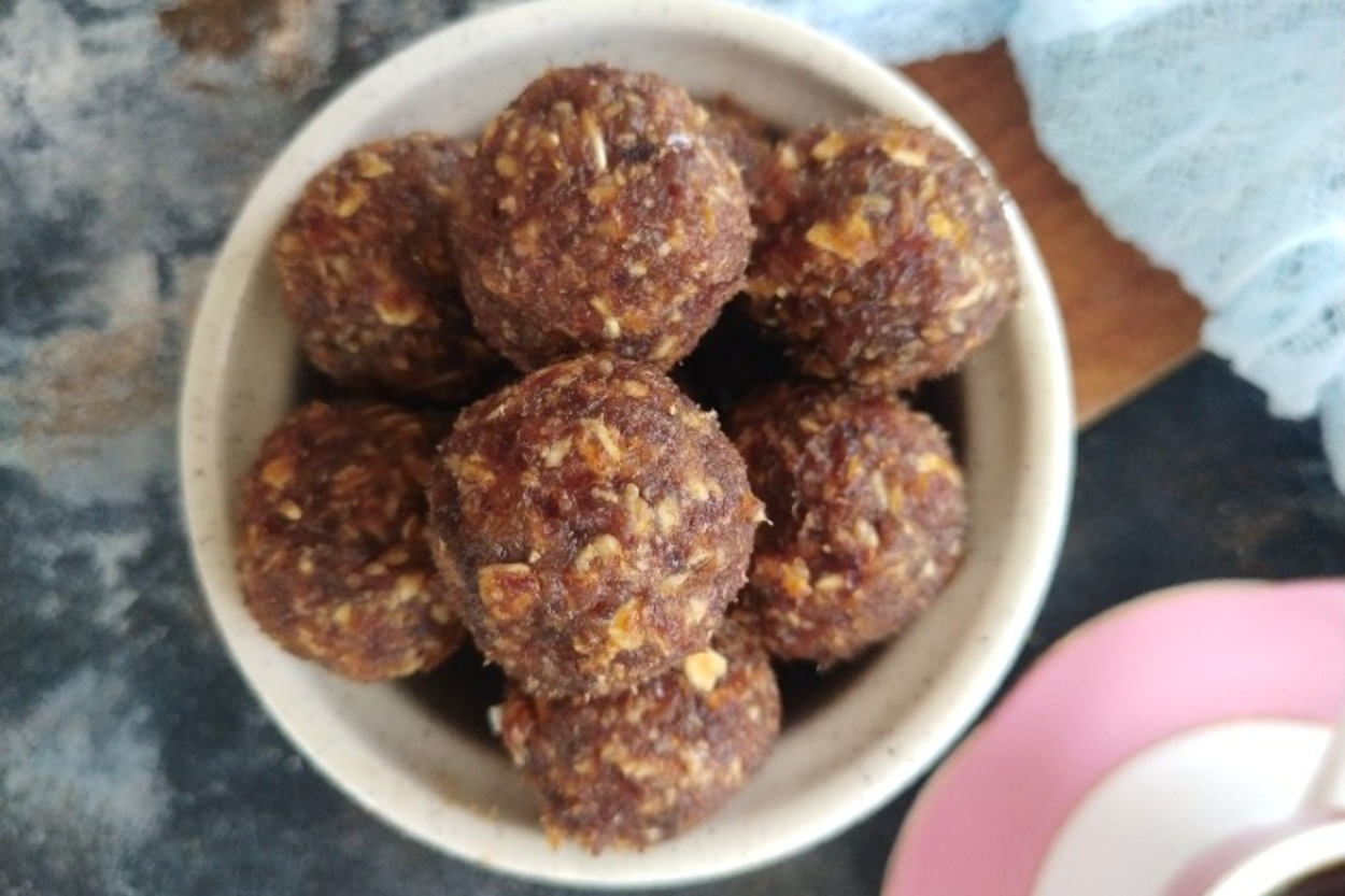 Diyete Destek: Fit Yulaf Topları