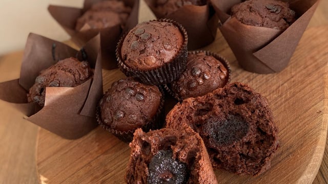 Bol Çikolatalı: Kakaolu Cupcake