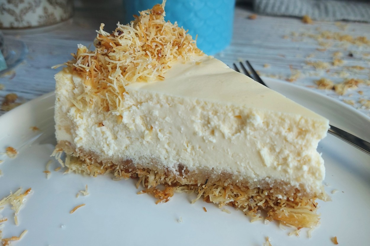 Bu Birliktelik Başka: Kadayıflı Yoğurtlu Cheesecake